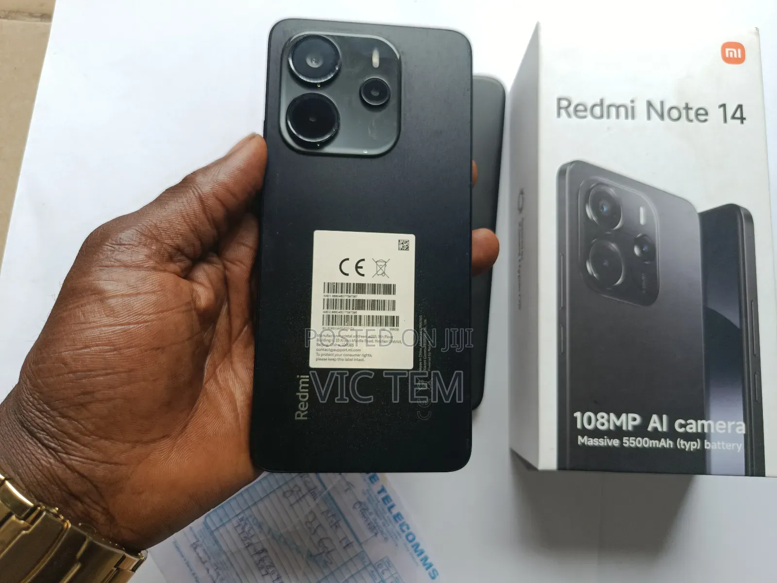 Xiaomi Redmi Note 14 4G 256 GB Black