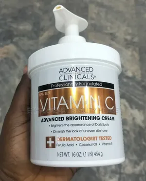Original Advanced Clinicals Vitamin C Brightening Cream - 454g