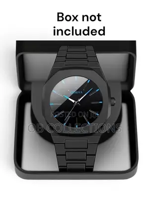 Classic Black Quartz Watch for Men