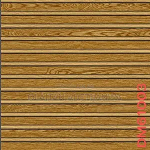 3D Cleanable Fluted Wallpaper