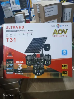 Ultra Hd Low Power Solar PTZ Cameras T31