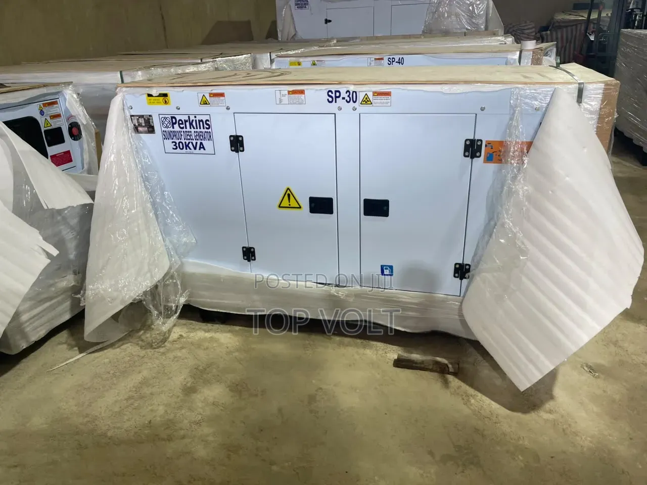30KVA Silent Diesel Power Supply Generator