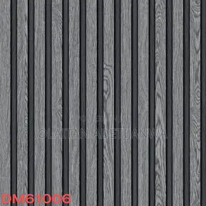 3D Fluted Cleanable Office N Home Wallpaper