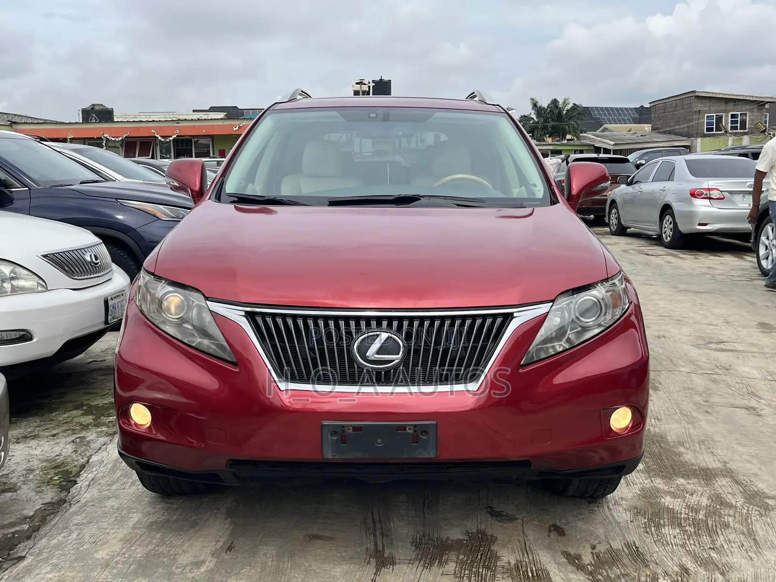 Lexus RX 350 2011 Red
