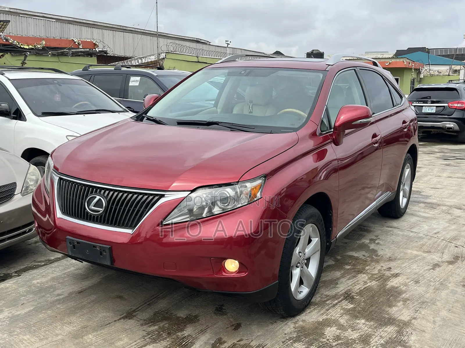 Lexus RX 350 2011 Red