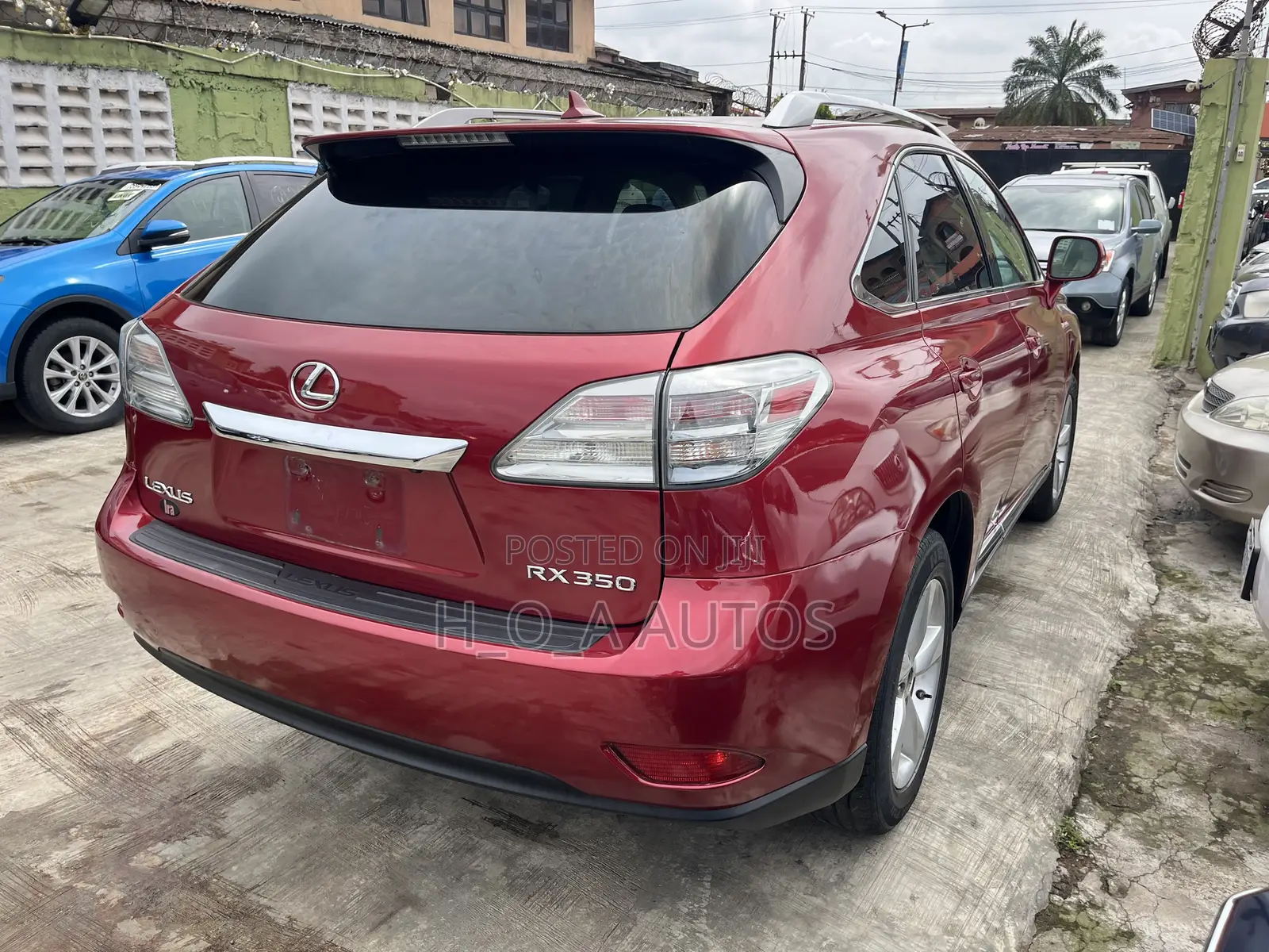 Lexus RX 350 2011 Red