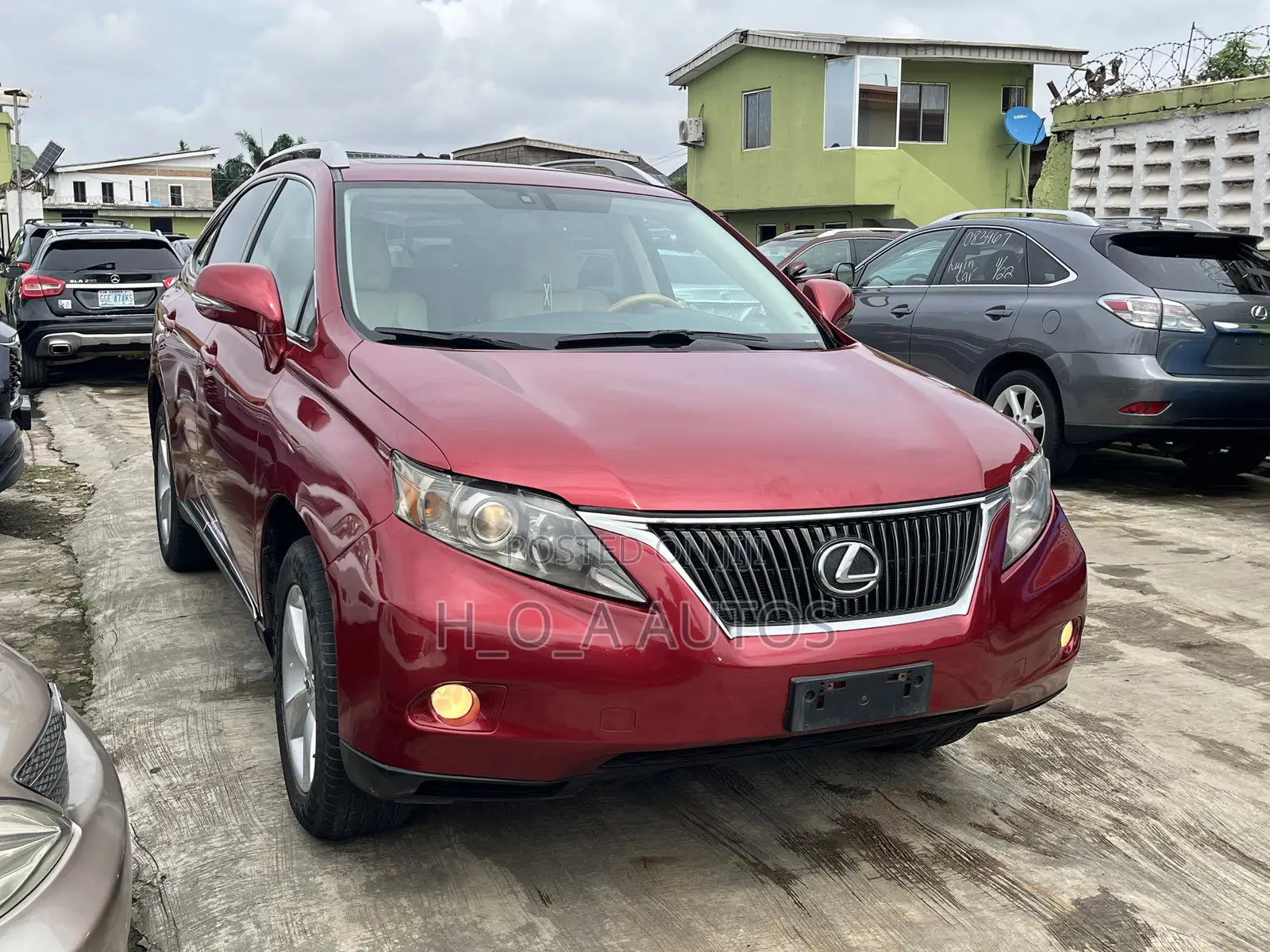 Lexus RX 350 2011 Red