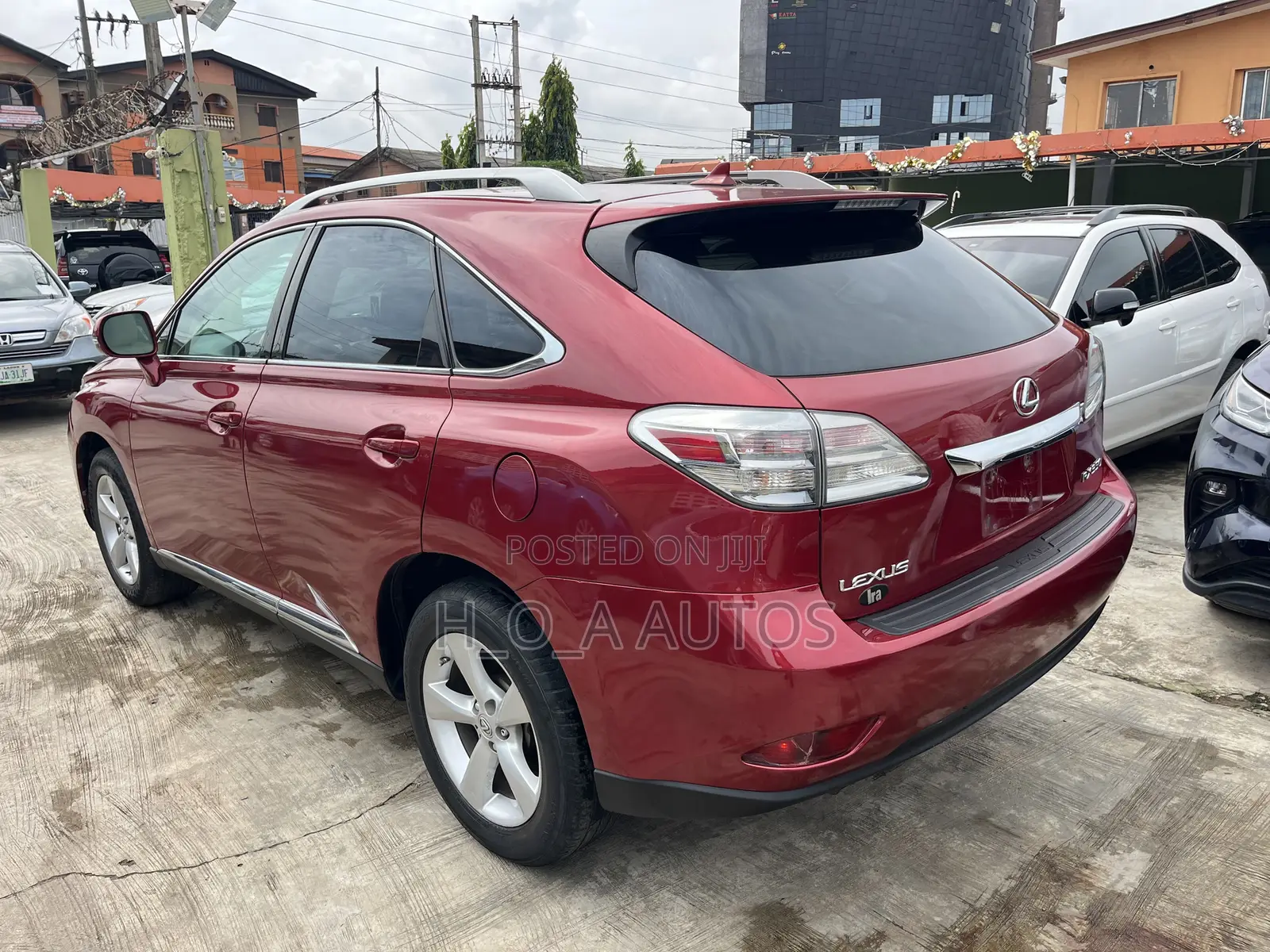 Lexus RX 350 2011 Red