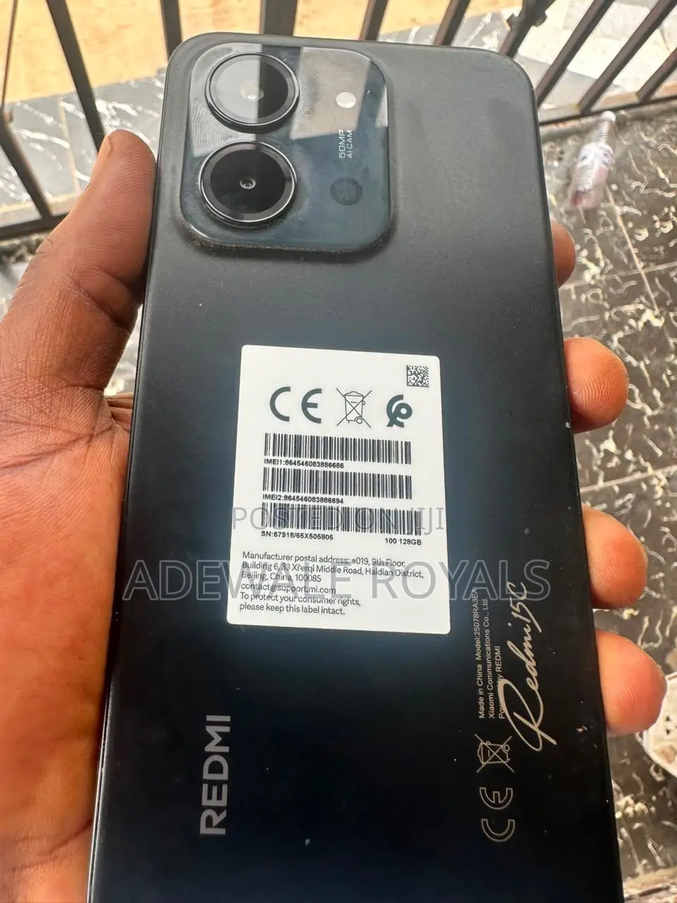 Xiaomi Redmi 15C 128 GB Black