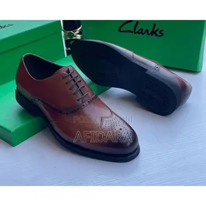 Clarks Quality Brogues Cooperate Leather Shoe