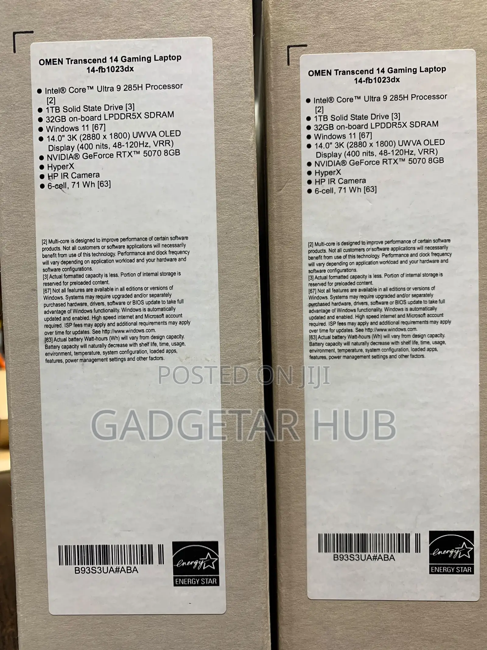 New Laptop HP 32GB Intel Core Ultra 9 SSD 1T