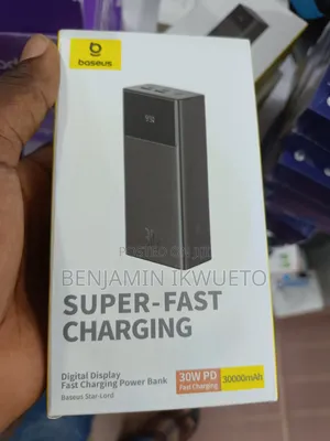 Baseus Power Bank 30,000 Mah (30w)