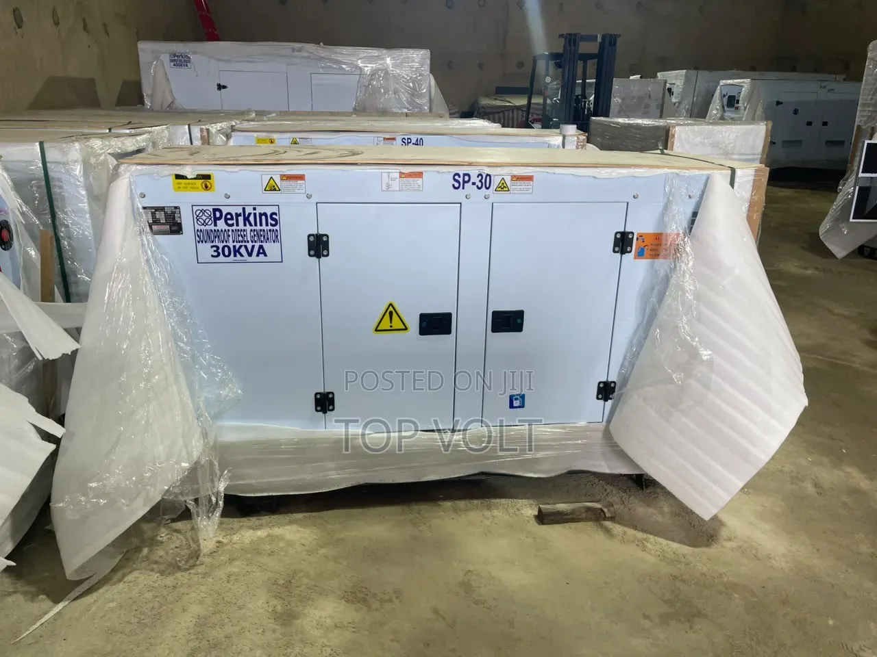 30KVA Soundproof Generator for Factory Use