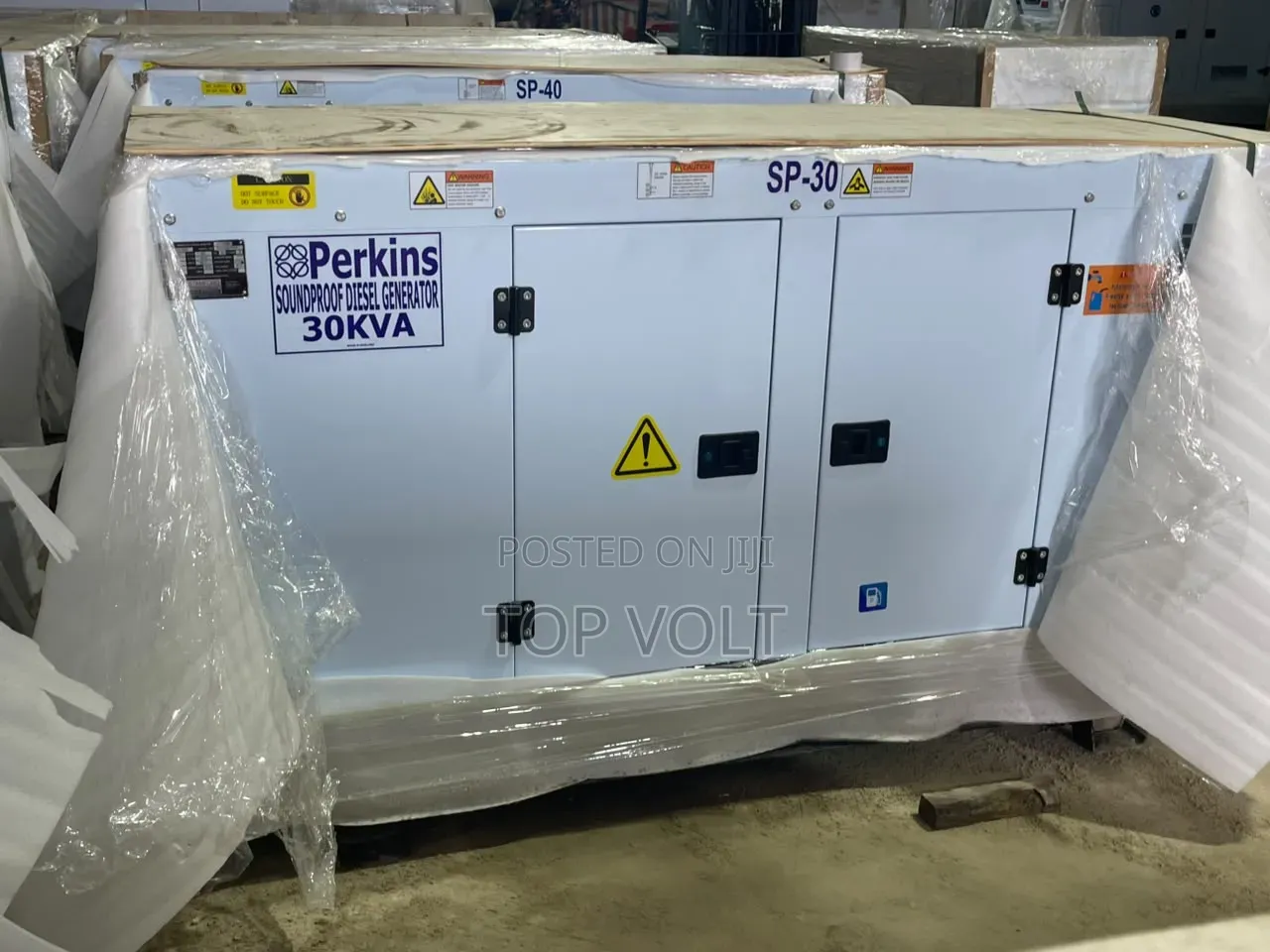 30KVA Soundproof Generator for Factory Use