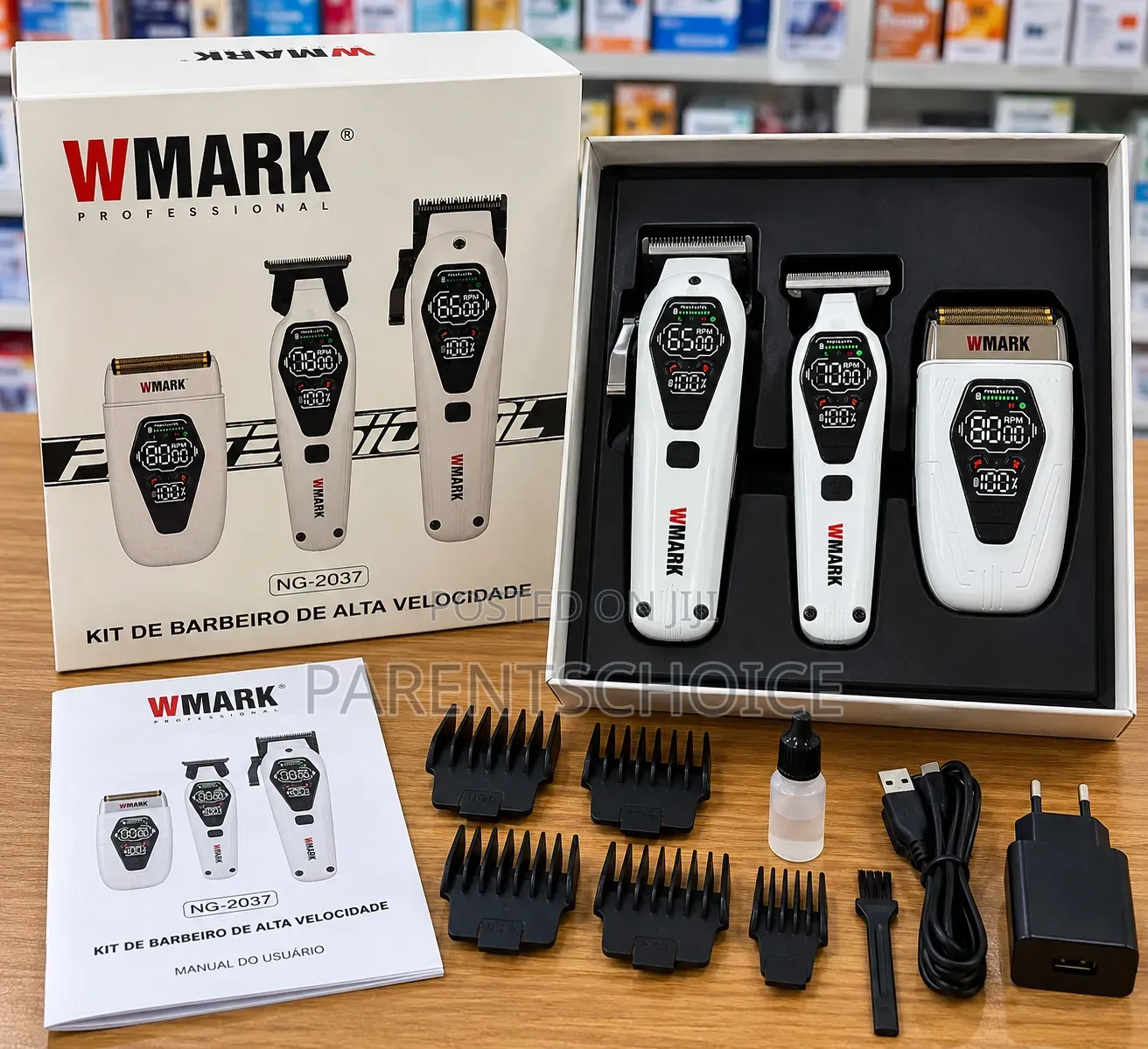 WMARK 3 in 1 Clipper Set NG-7602KIT