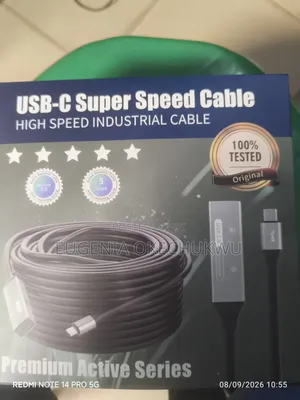 USB Type C Male to Female 10m