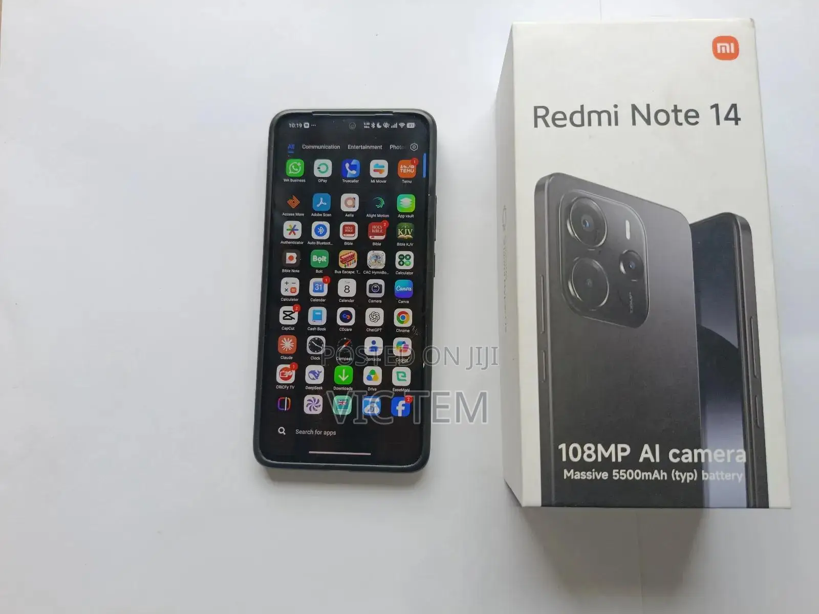 Xiaomi Redmi Note 14 4G 256 GB Black