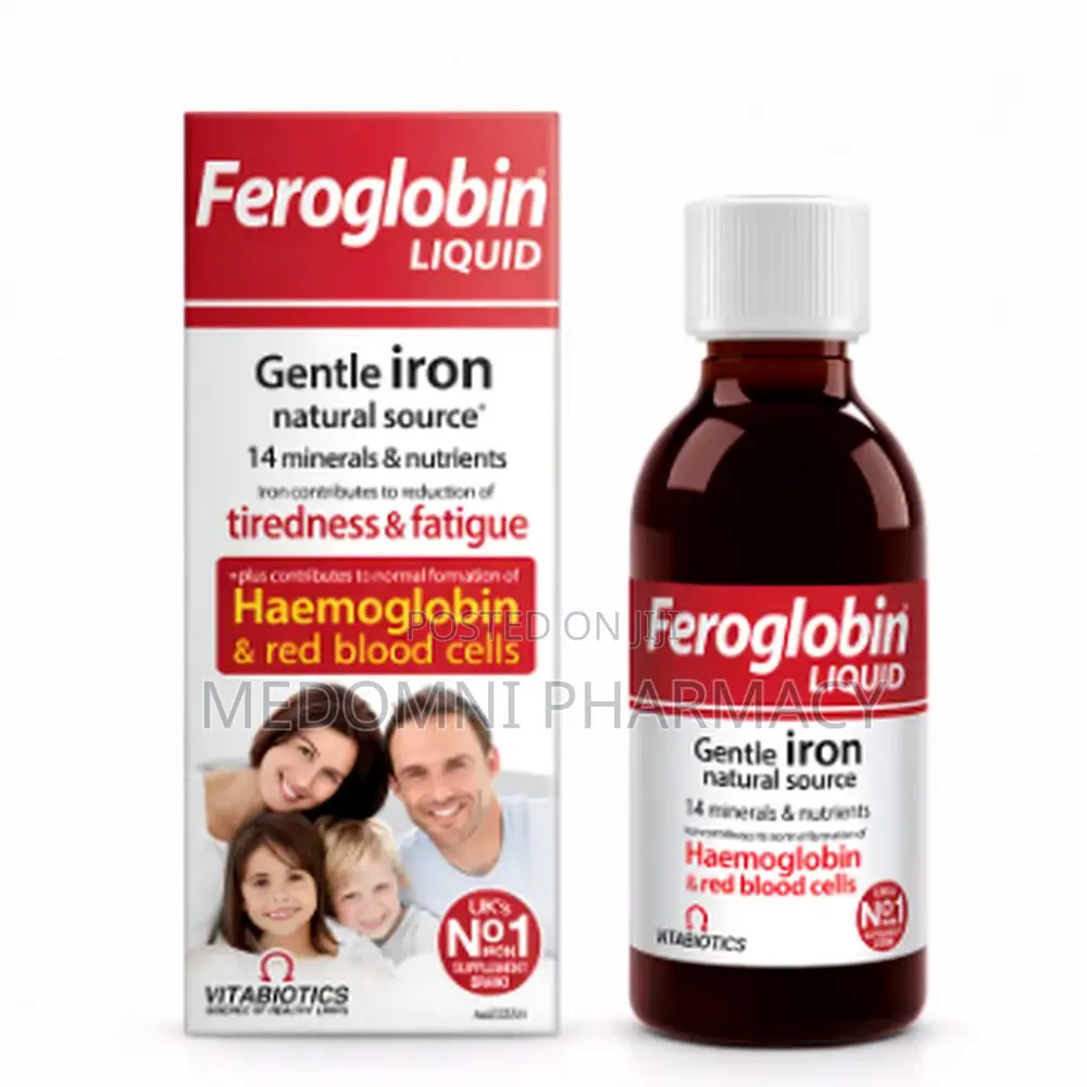 Vitabiotics Feroglobin B12 Syrup – 200ml
