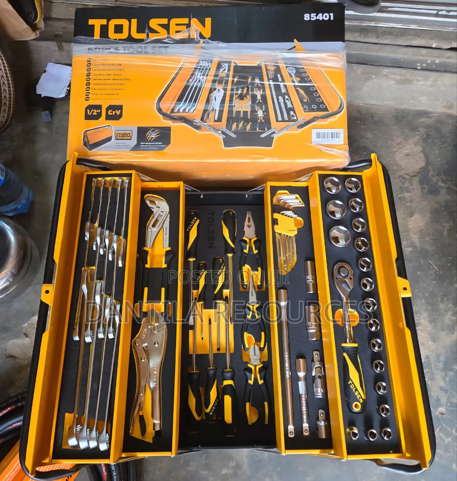 Complete Mechanical Tools Box Set