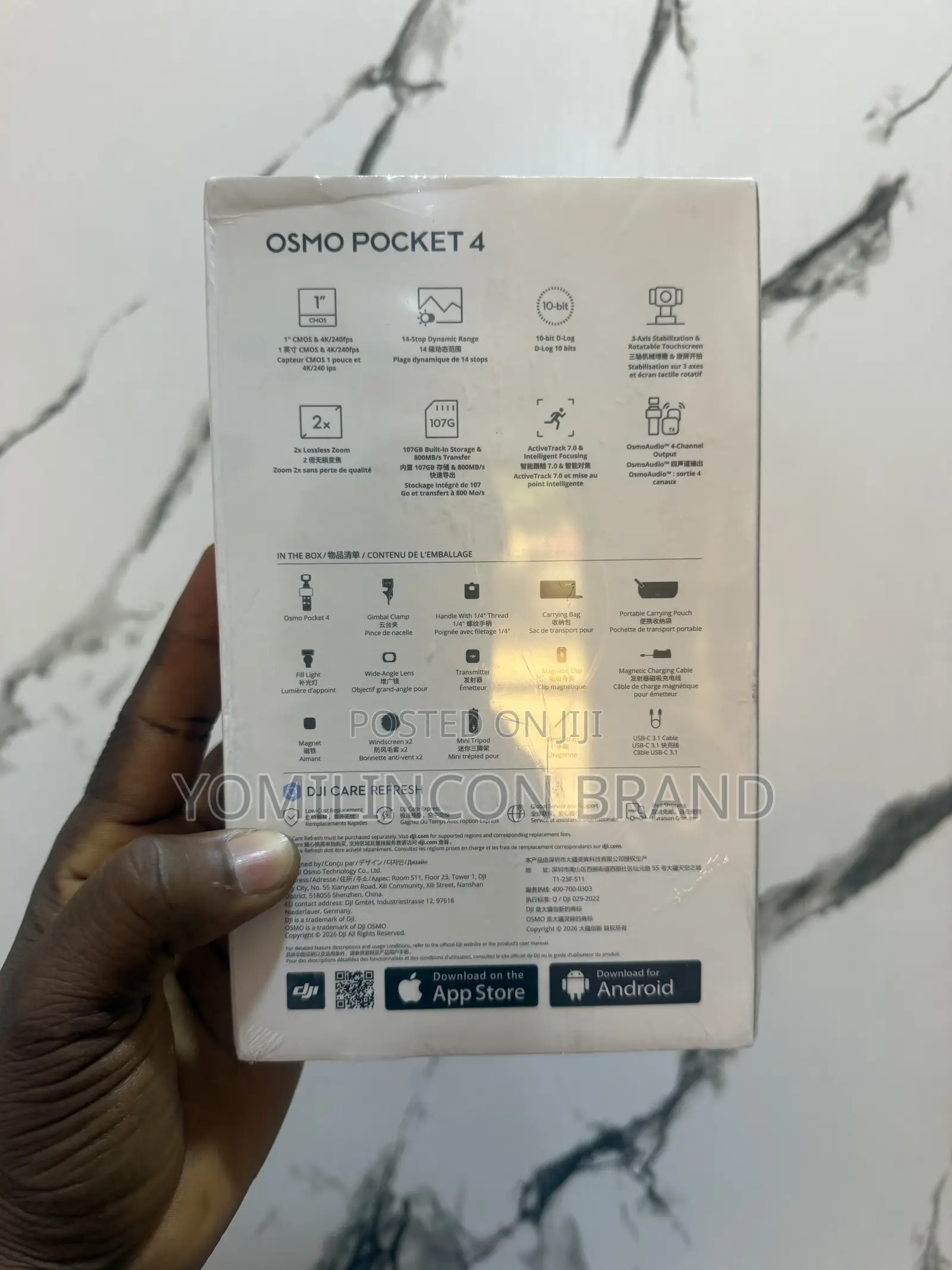 Dji Osmo Pocket 4 Handheld Camera (Creator Combo)