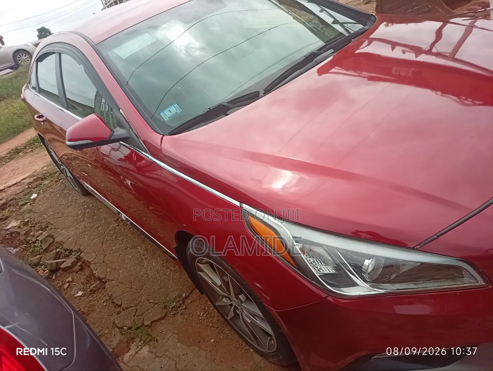 Hyundai Sonata 2017 Red