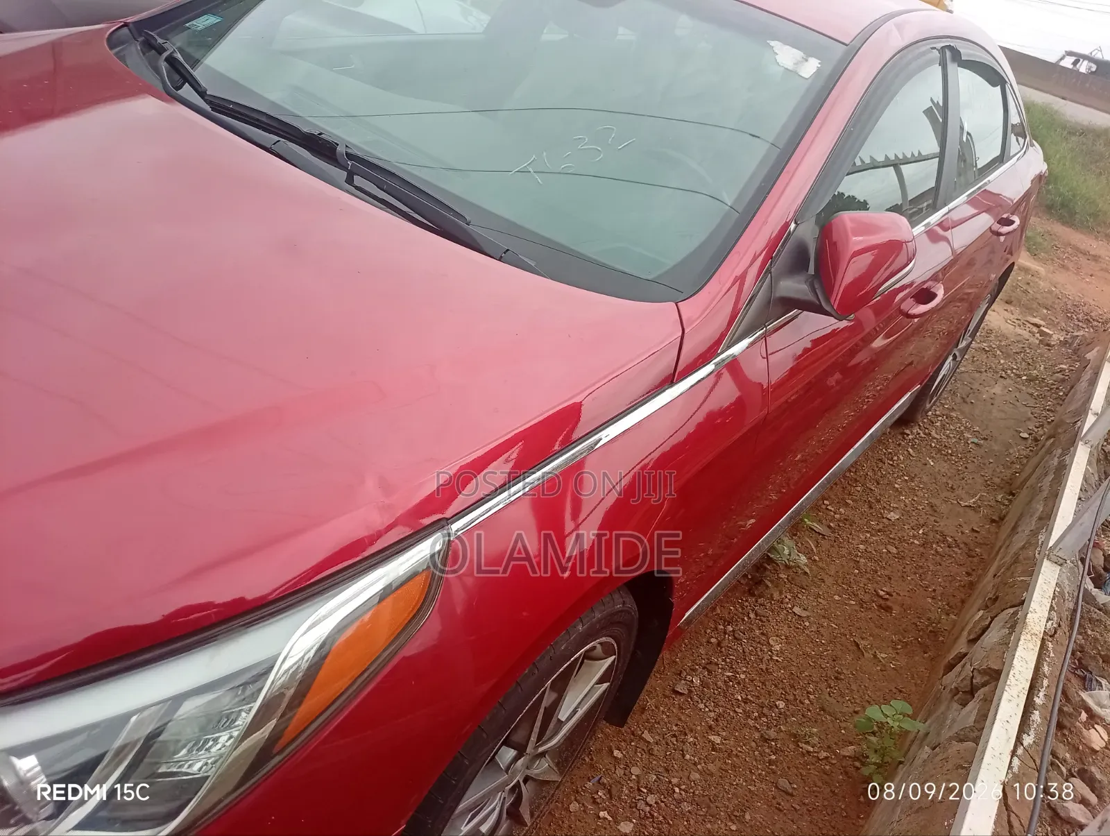 Hyundai Sonata 2017 Red