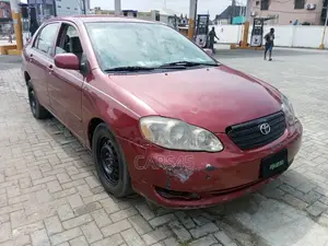 Toyota Corolla 2008 Red