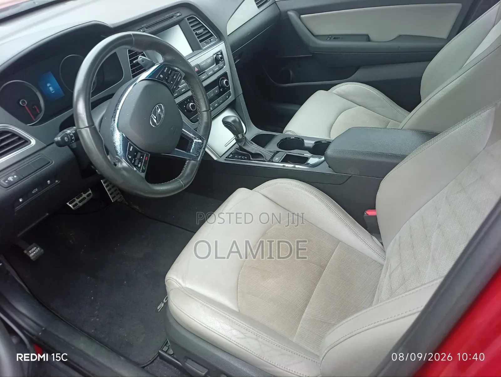 Hyundai Sonata 2017 Red