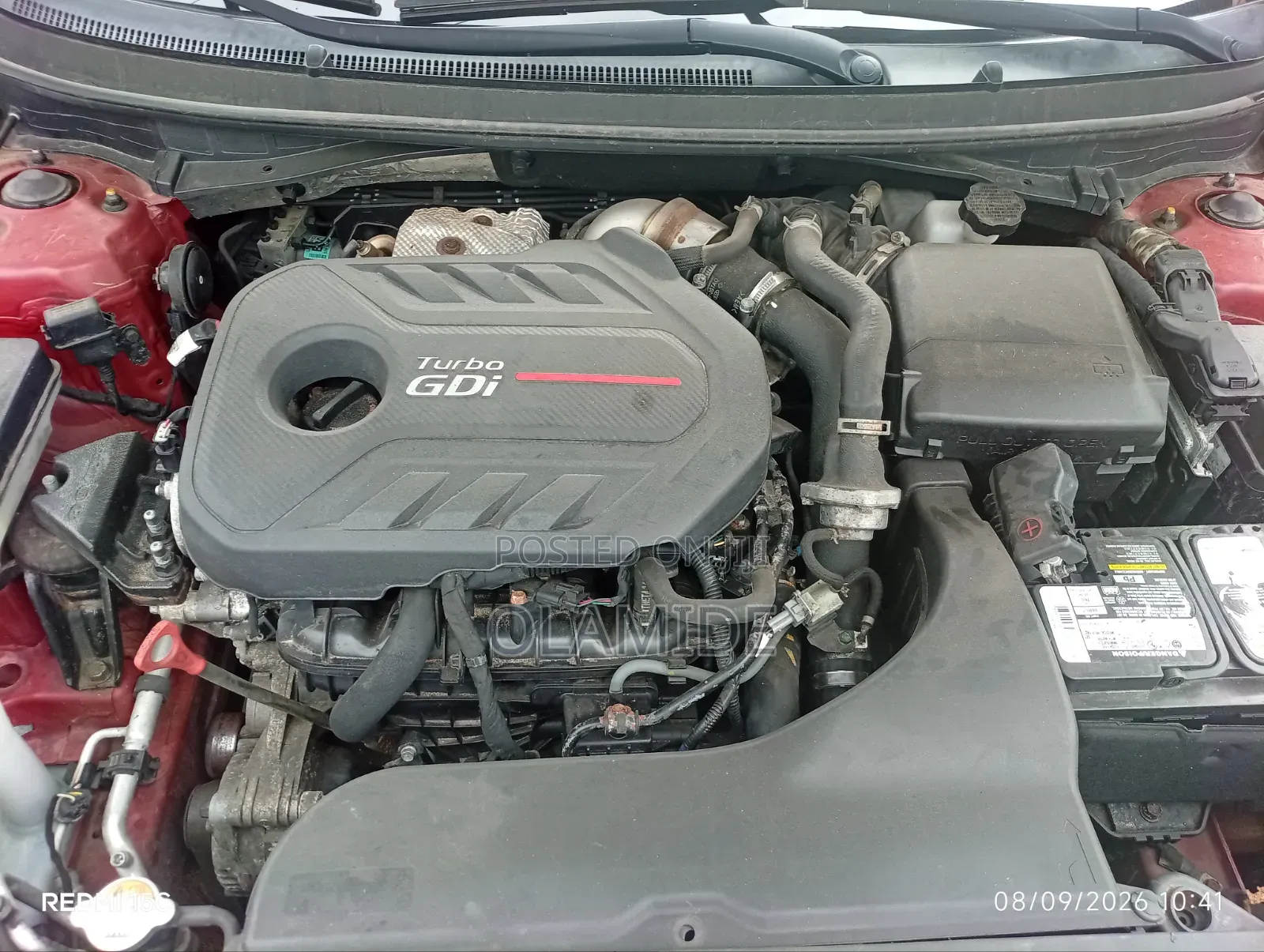 Hyundai Sonata 2017 Red