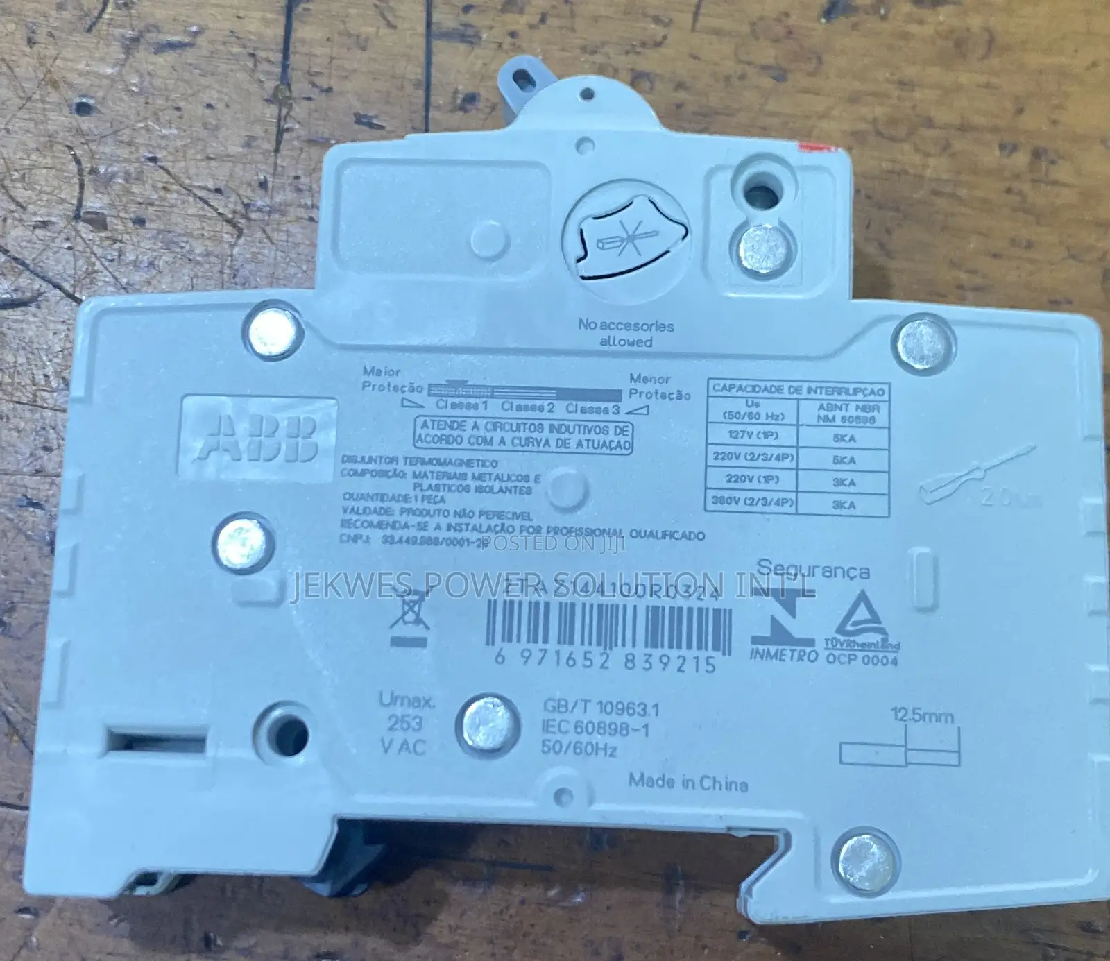 Original 6-32a ABB Breaker