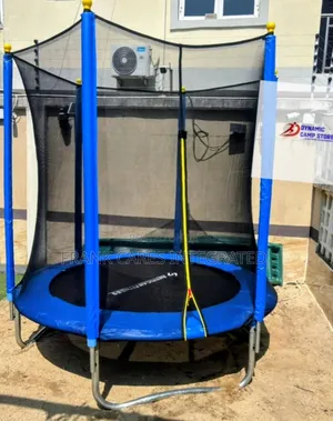 American Fitness 8ft Trampoline With Protective Net