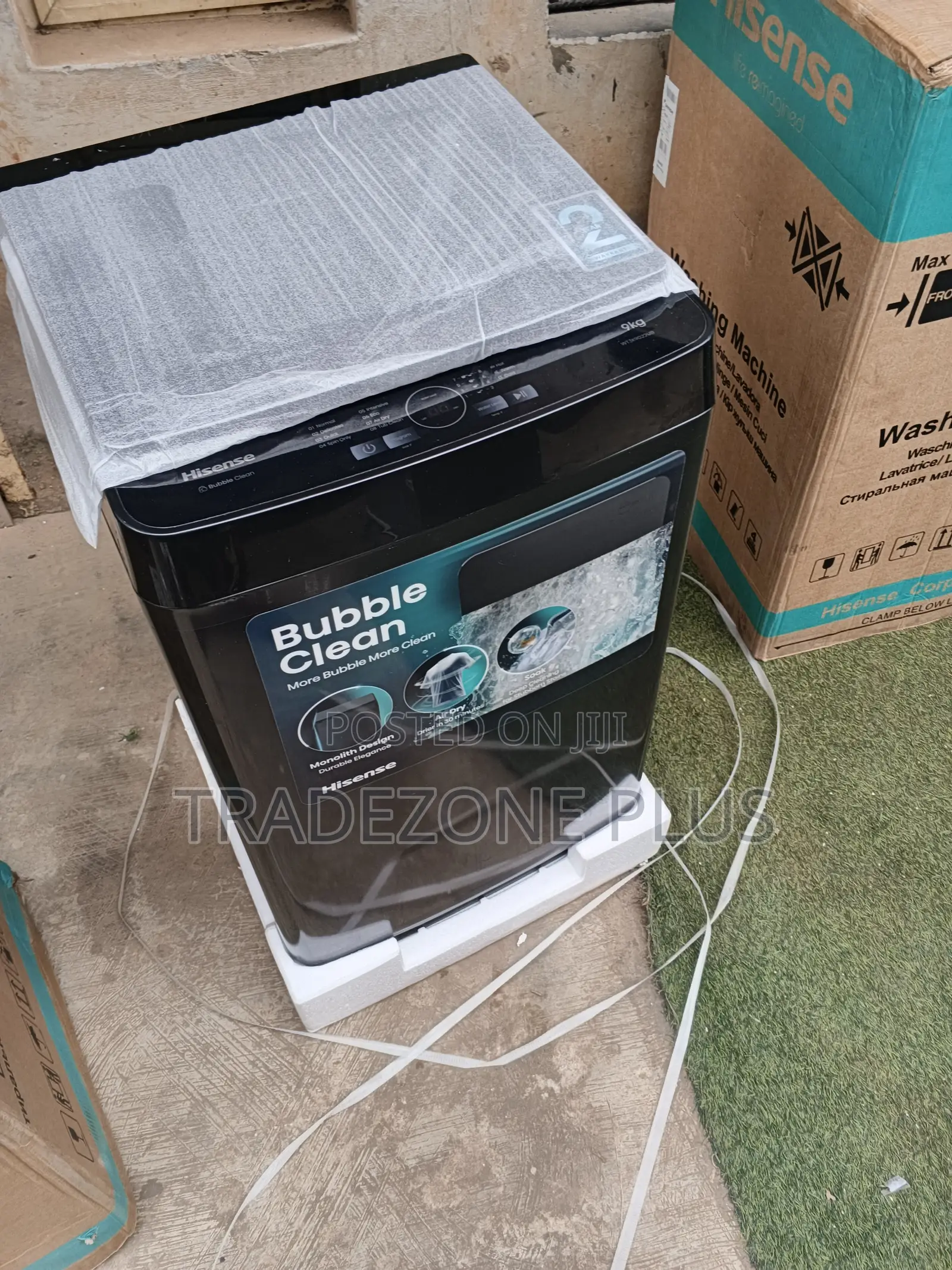 Hisense Automatic Washing Machine 9KG Top Loader