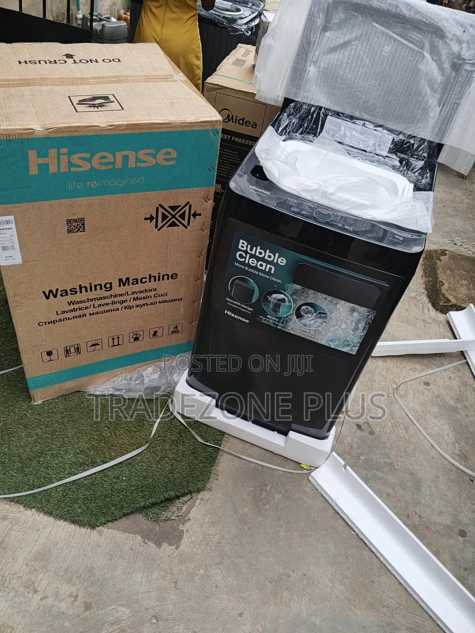 Hisense Automatic Washing Machine 9KG Top Loader