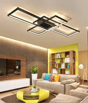 Remote Control Modern Living Room Ceiling Light