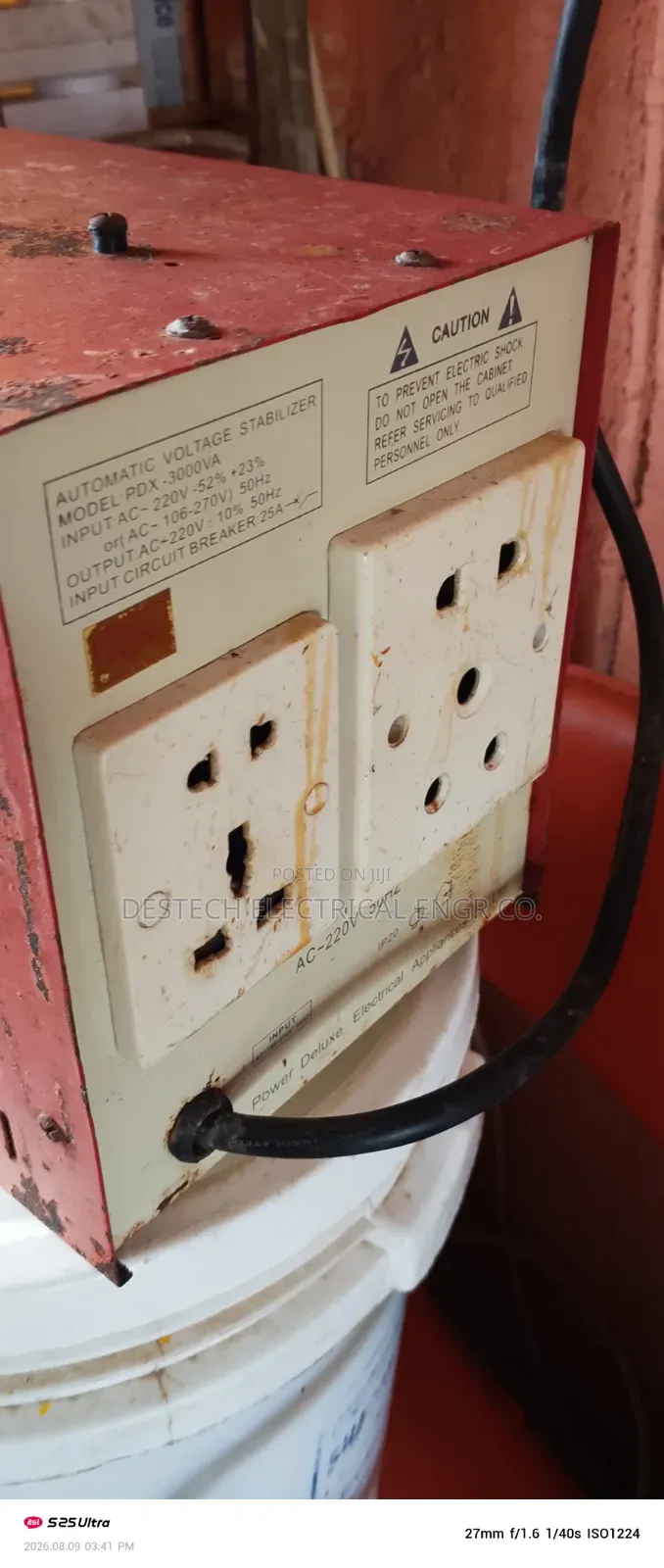 Stabilizer 3kva