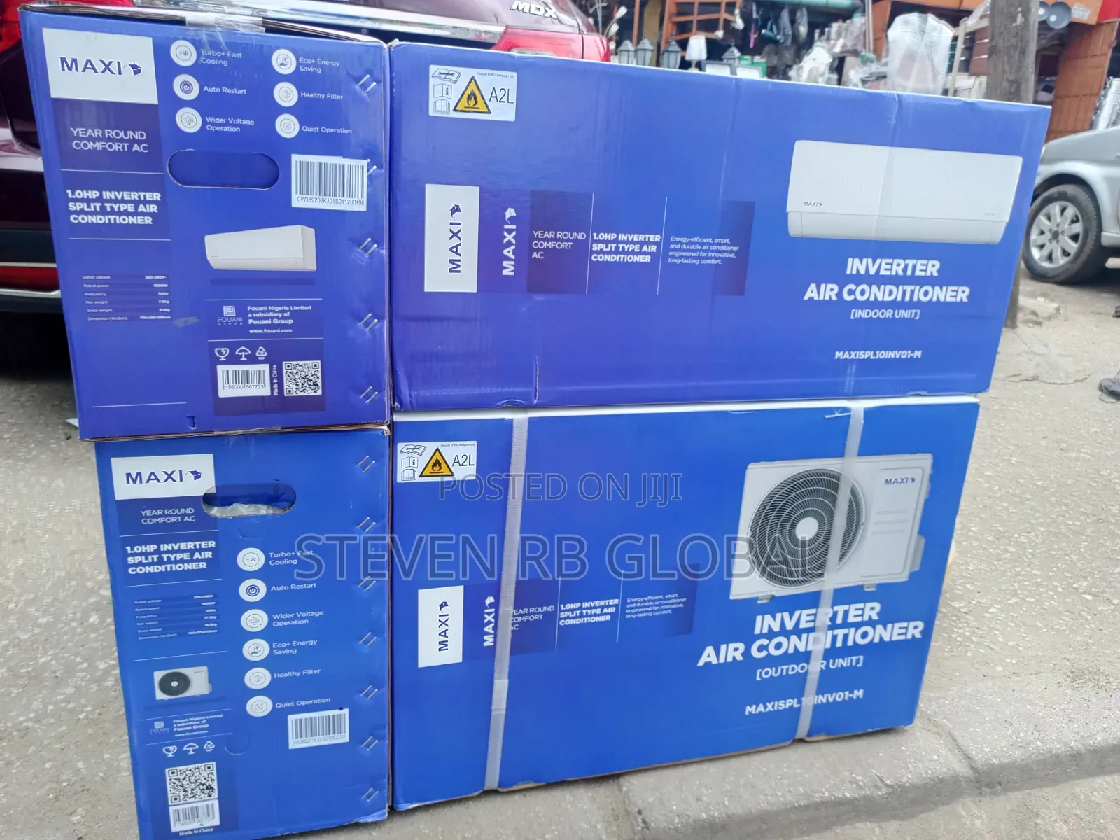 Maxi 1.0hp Inverter Split Air Conditioner | Maxispl10inv01-M