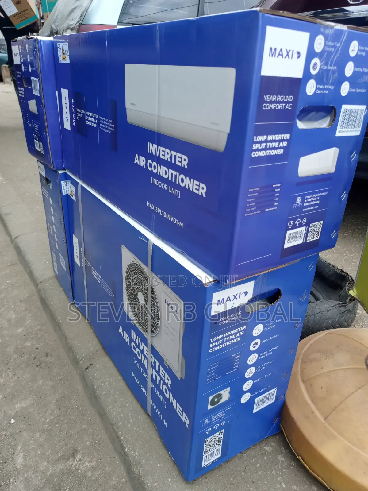 Maxi 1.0hp Inverter Split Air Conditioner | Maxispl10inv01-M