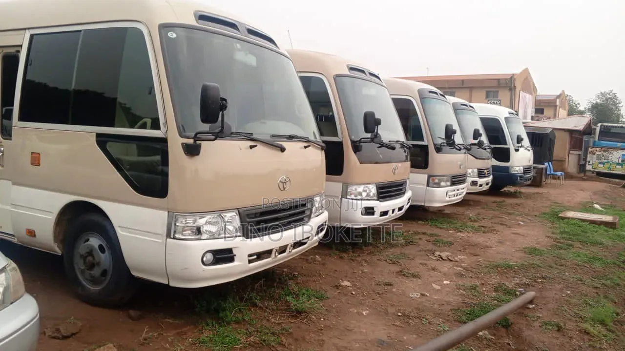 Toyota Coaster 2018 Gold