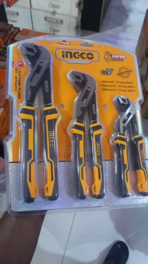 INGCO HPPS28318 3PCS Pump Pliers Set 8", 10", 12"