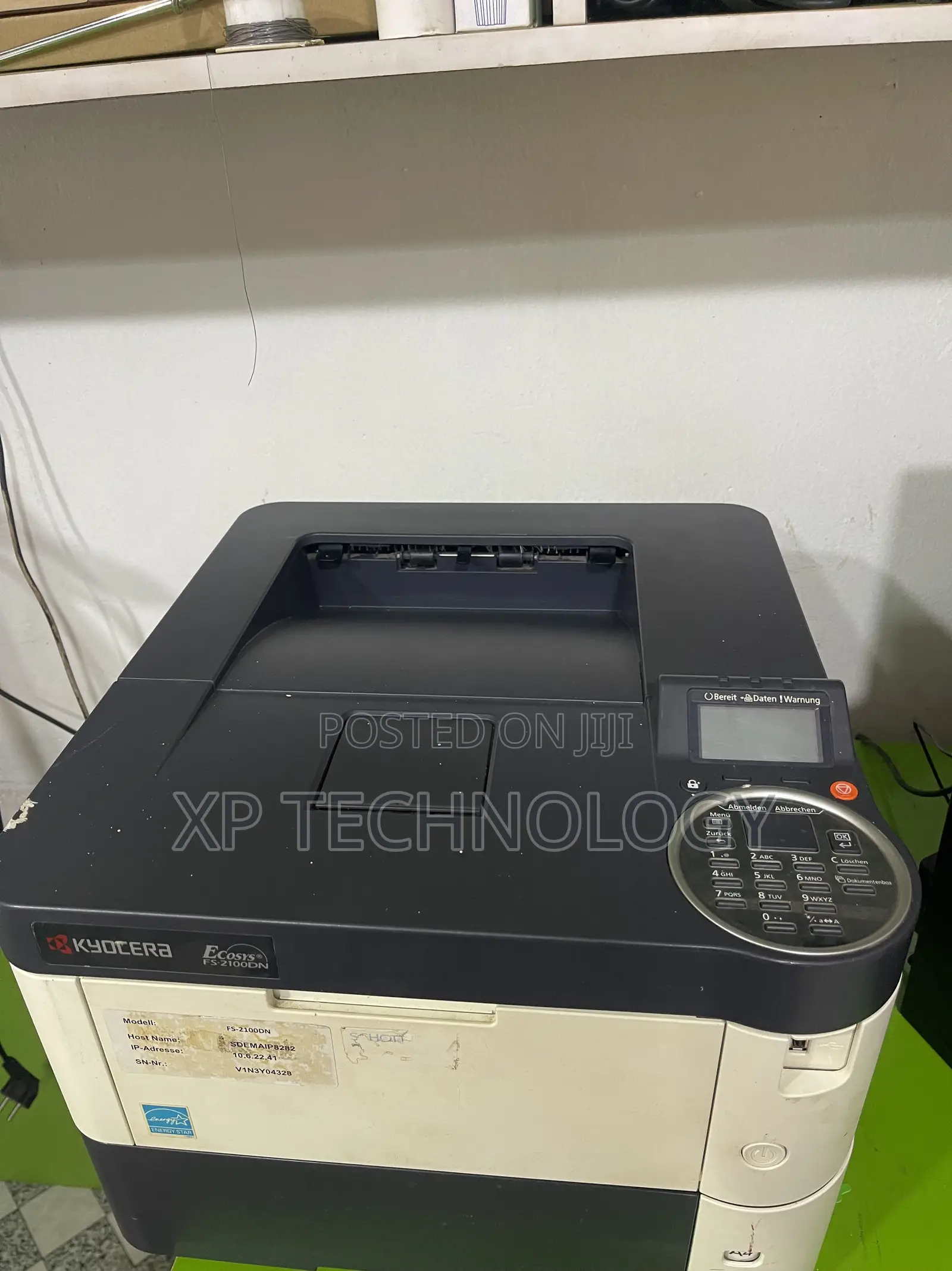 Kyocera Printer FS-2100DN Black White