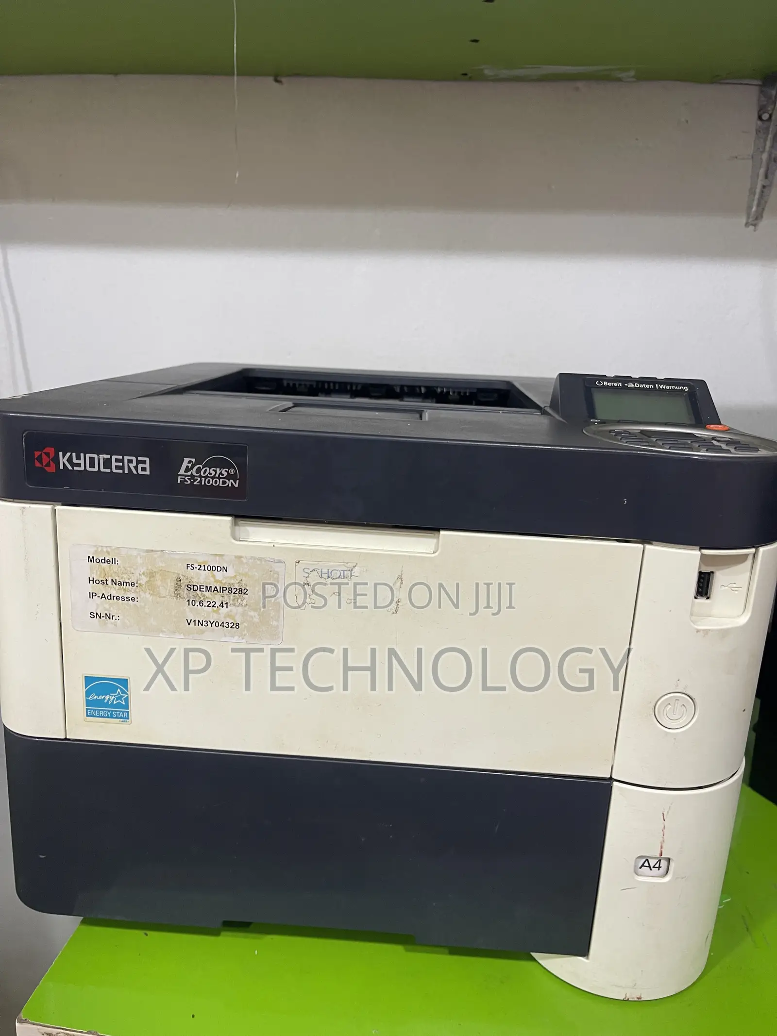 Kyocera Printer FS-2100DN Black White