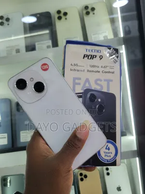 Tecno Pop 9 128 GB White