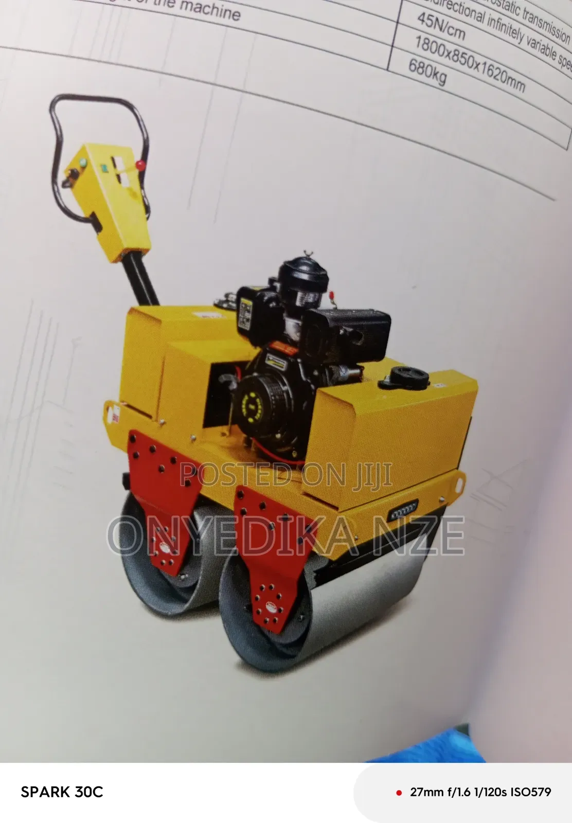 Double Drum Vibrator Roller