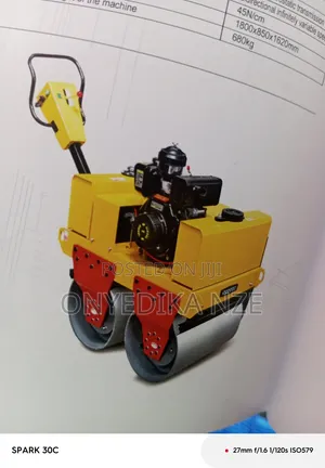 Double Drum Vibrator Roller