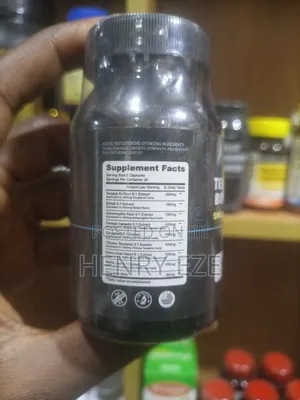 Testosterone Booster Plus – Shilajit + Ashwagandha | 60 Vegetarian Cap