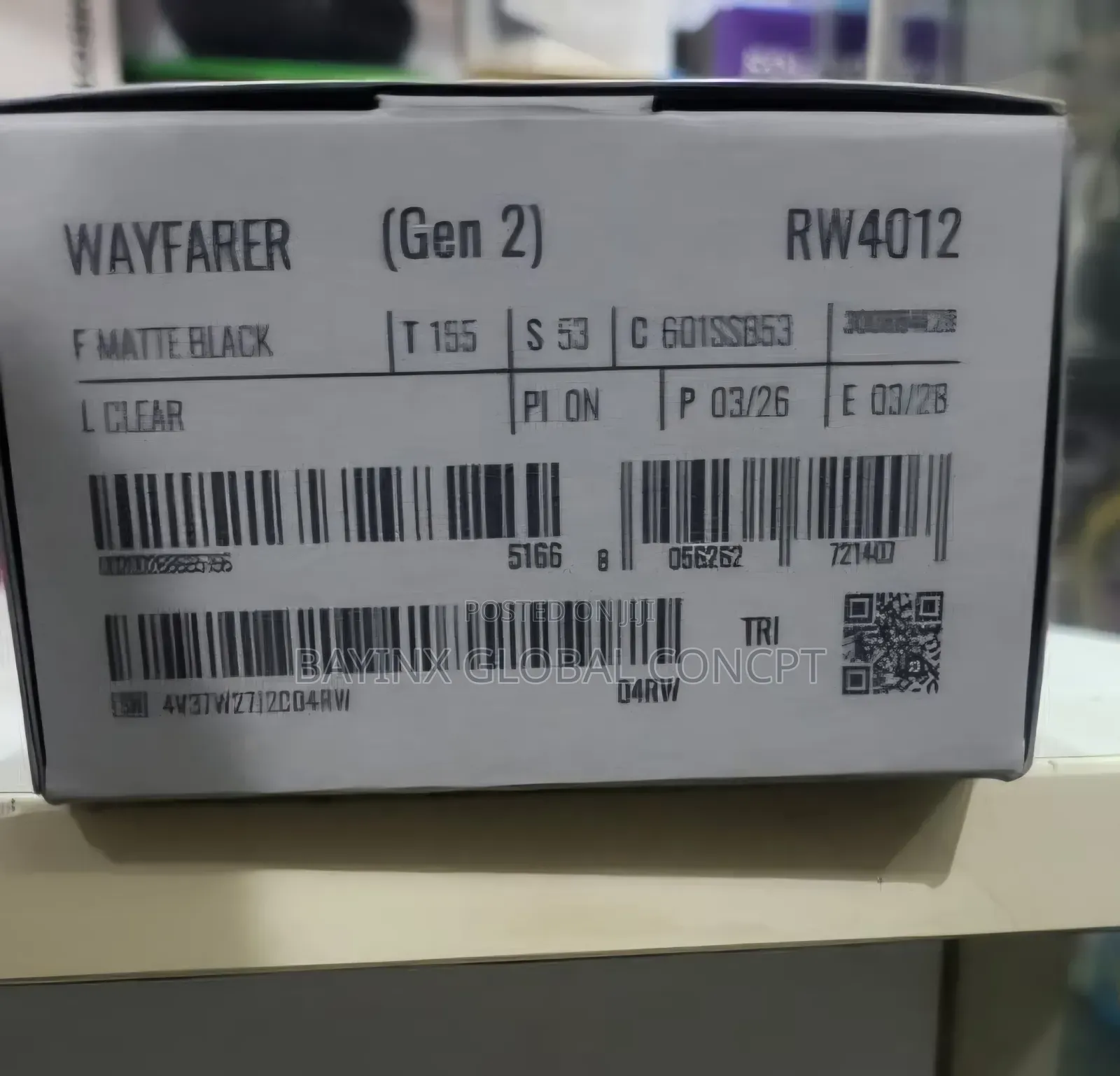 Meta Rayban Wayfarer Glasses (Gen 2)