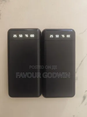 Two 20000mah 74wh Ultra Slim Portable Fast Power Banks (Type C Input)