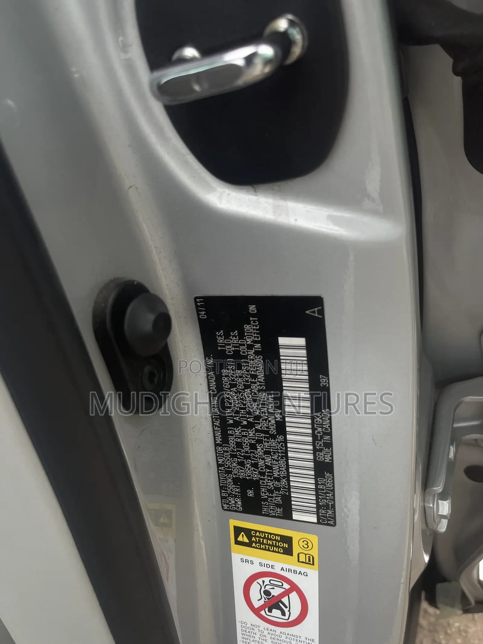 Lexus RX 350 2011 Silver