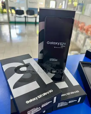 New Samsung Galaxy S21 Ultra 5G 256 GB Black