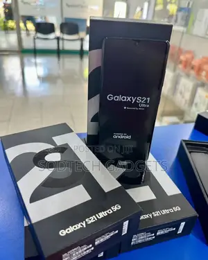 New Samsung Galaxy S21 Ultra 5G 256 GB Black